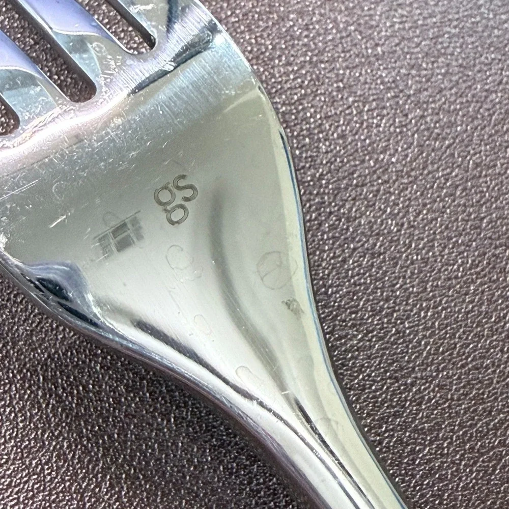 Gourmet Settings Exotic Stainless Steel Dinner Forks‎ Set of 4 Silver 8 Inch